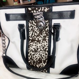 Michael Kors Black & White Tote